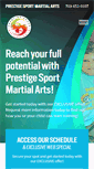 Mobile Screenshot of prestigesportma.com